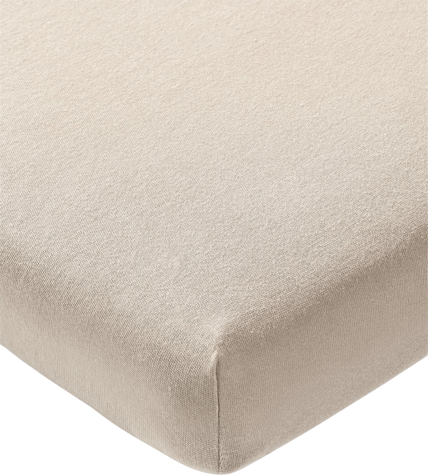 Uni Topper-Spannbettlaken 90-100 x 200 cm, graphitgrau, Baumwoll-Jersey