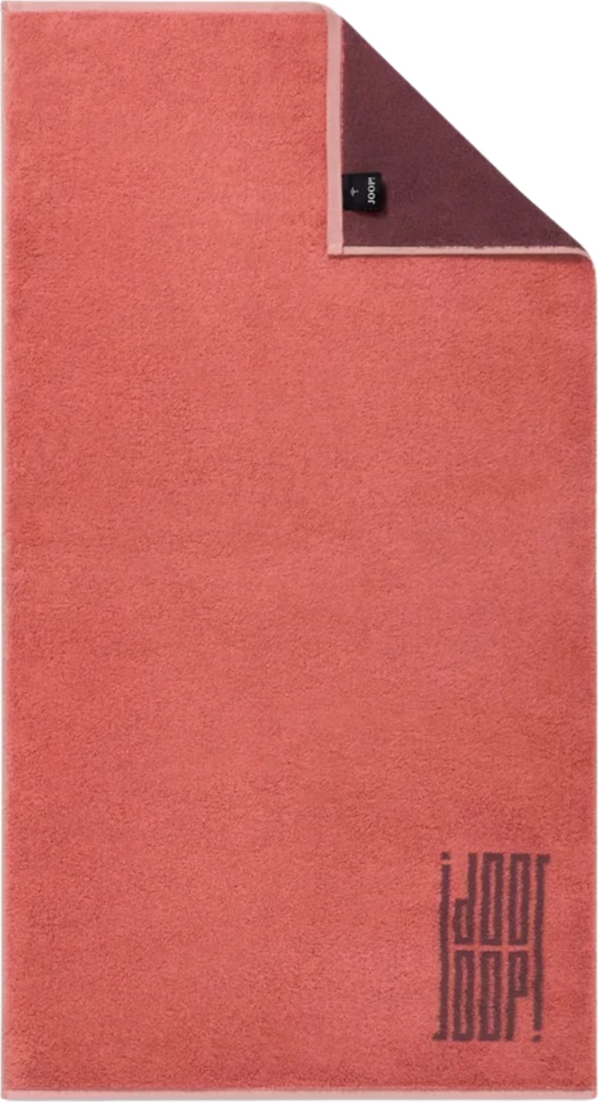 Bars Doubleface Badetuch 80 x 150 cm, Rot