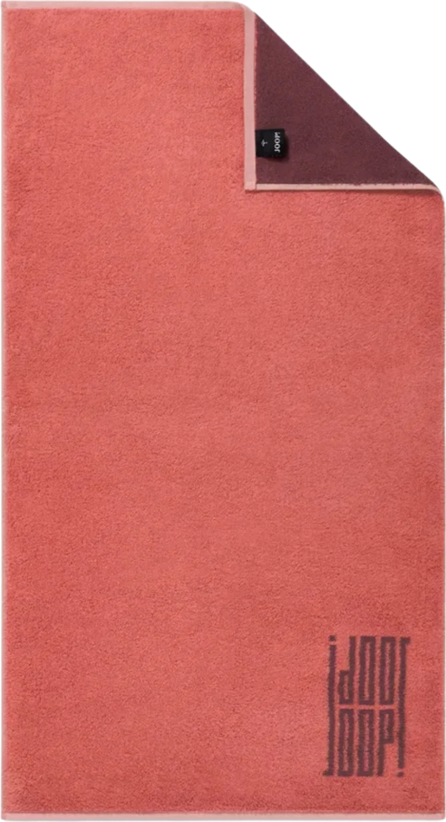 Bars Doubleface Gästehandtuch 30 x 50 cm, rot