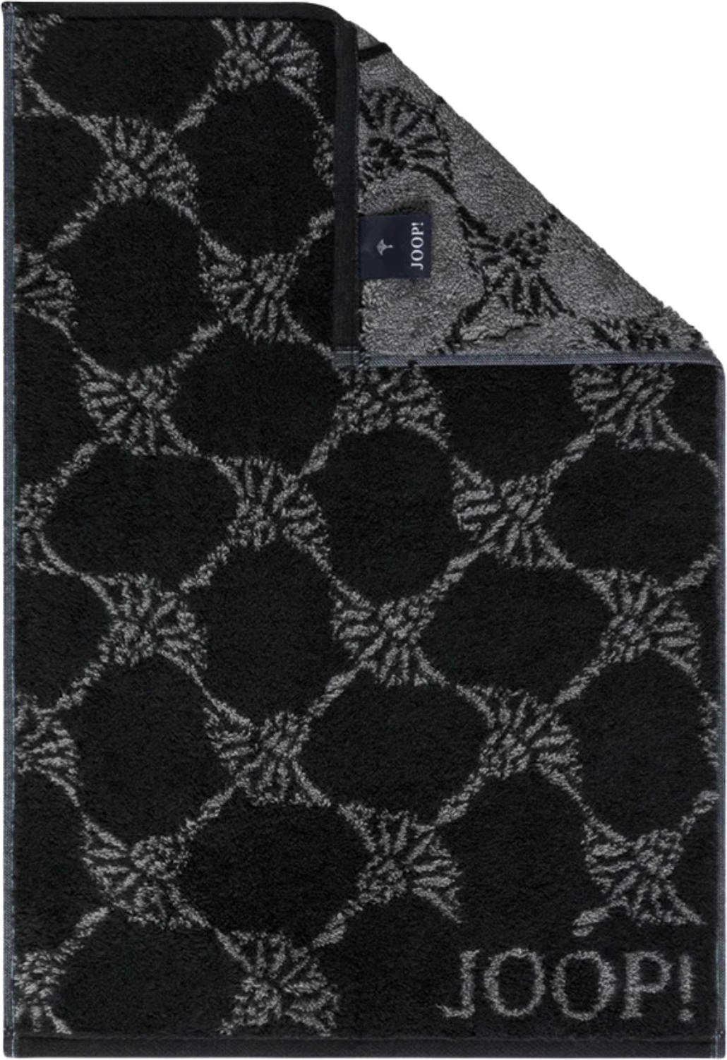 Classic Cornflower Gästehandtuch 30 x 50 cm, schwarz
