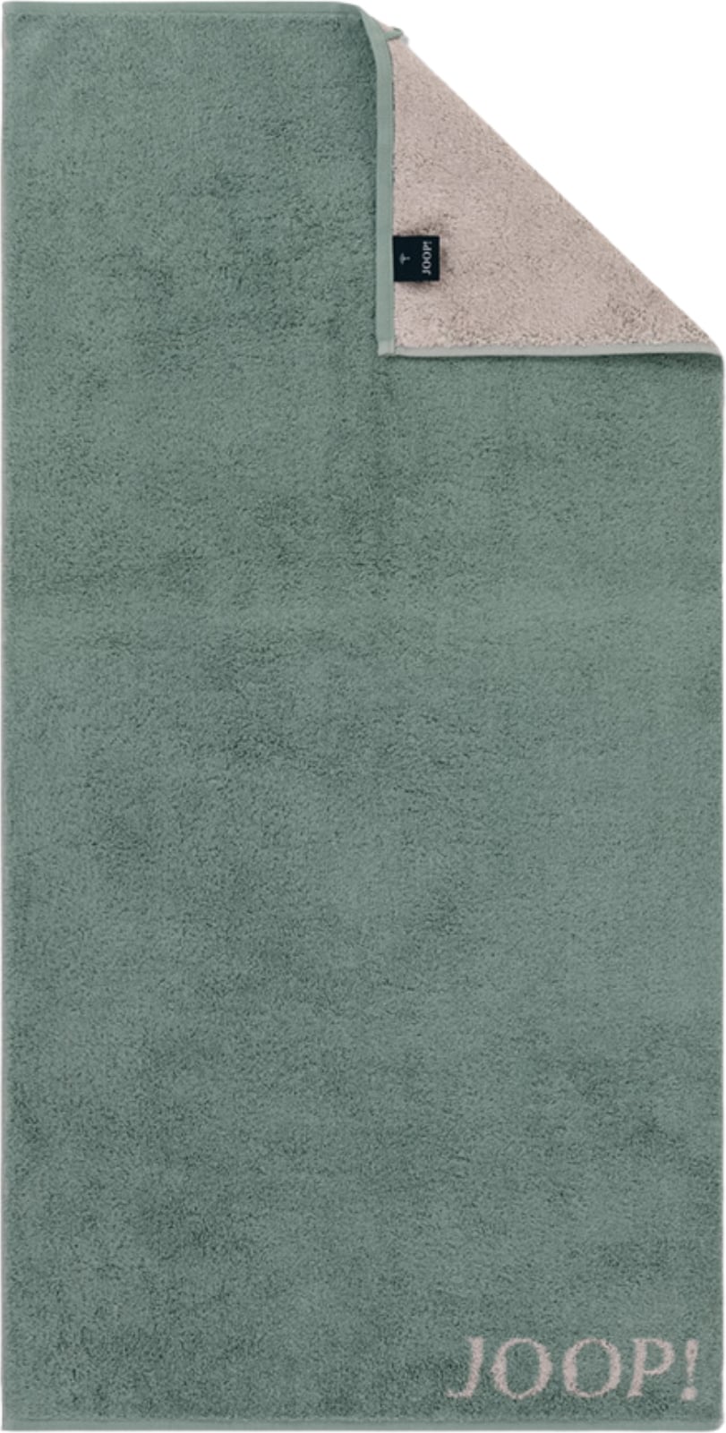 Classic Doubleface Badetuch 50 x 100 cm, kieferngrün