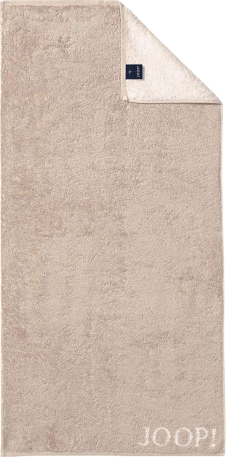 Classic Doubleface Badetuch 50 x 100 cm, sandfarben