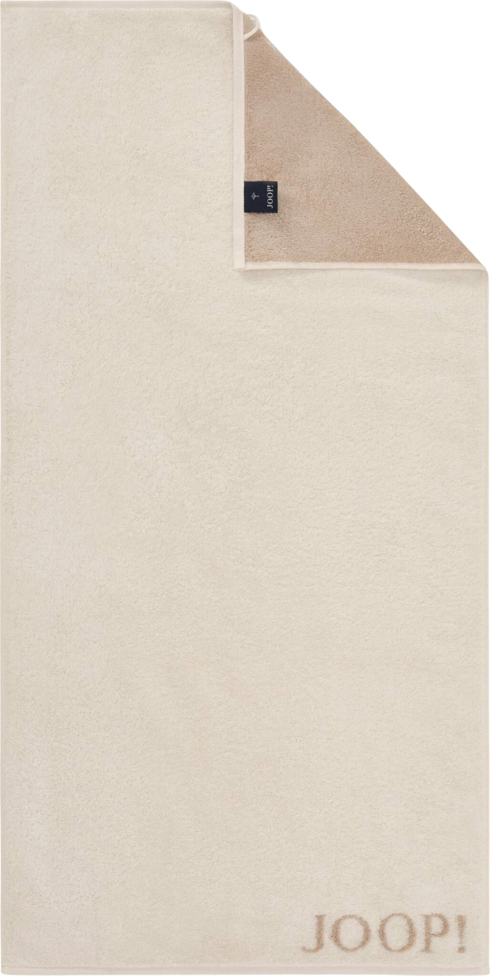 Classic Doubleface Badetuch 80 x 150 cm, creme