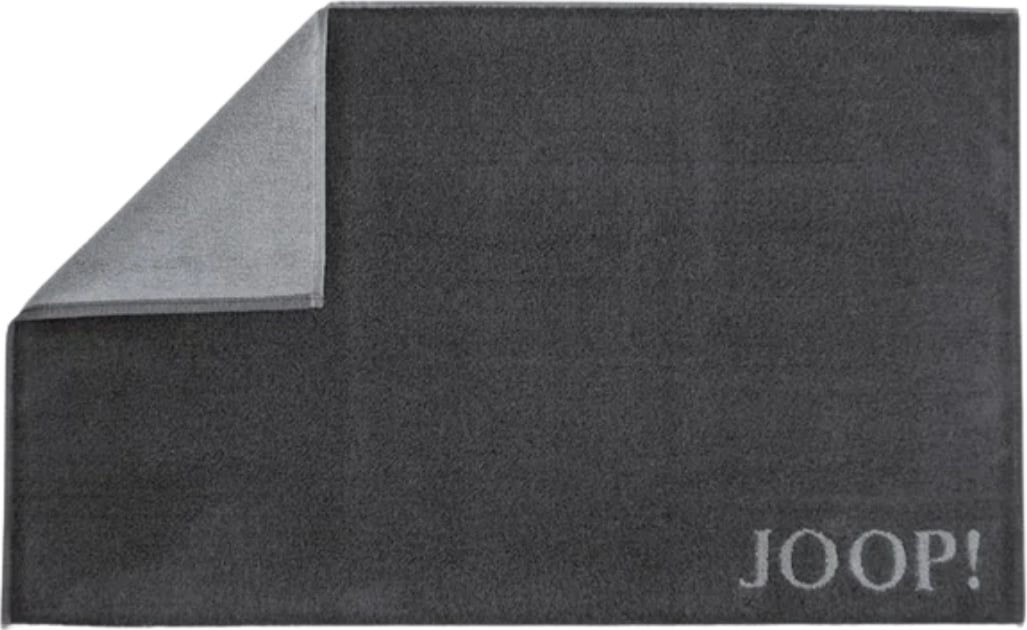 Classic Doubleface Badteppich 50 x 80 cm, schwarz