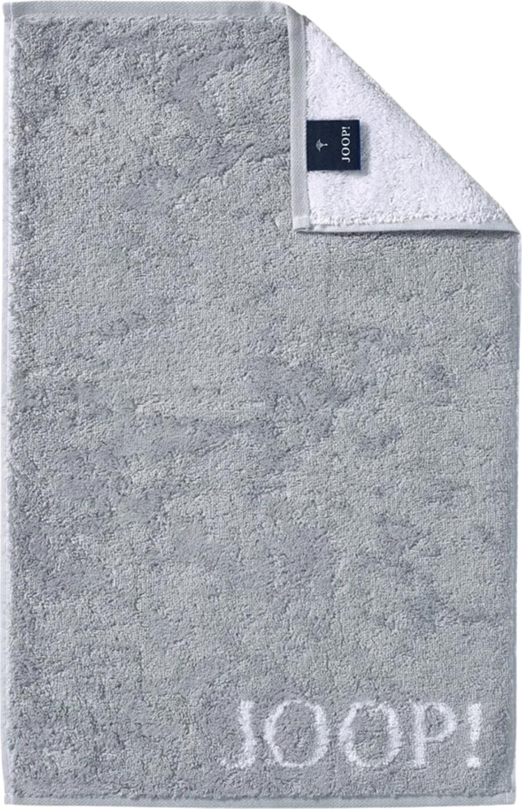 Classic Doubleface Gästetuch 30 x 50 cm, silber