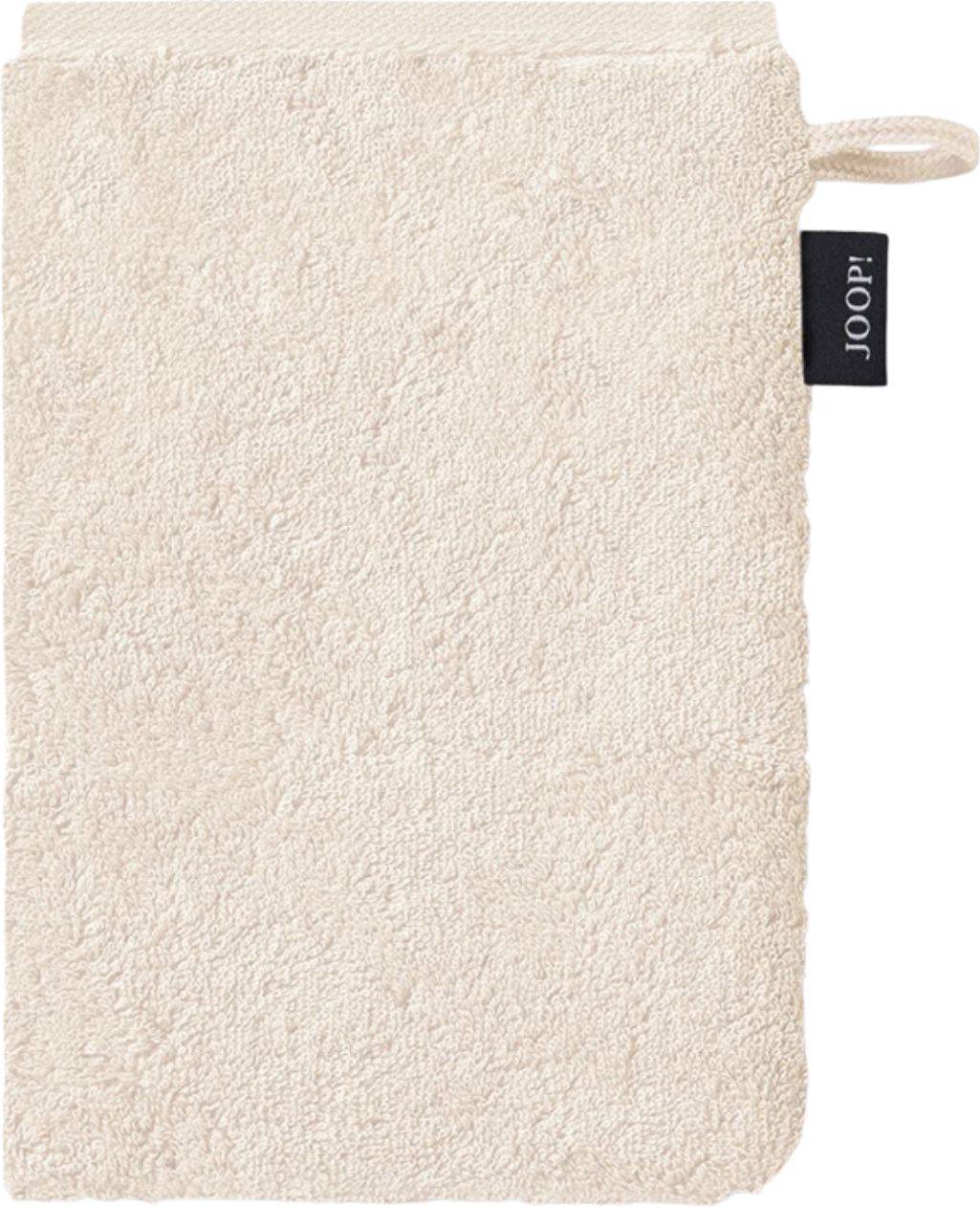 Classic Doubleface Waschhandschuh 16 x 22 cm, cremefarben