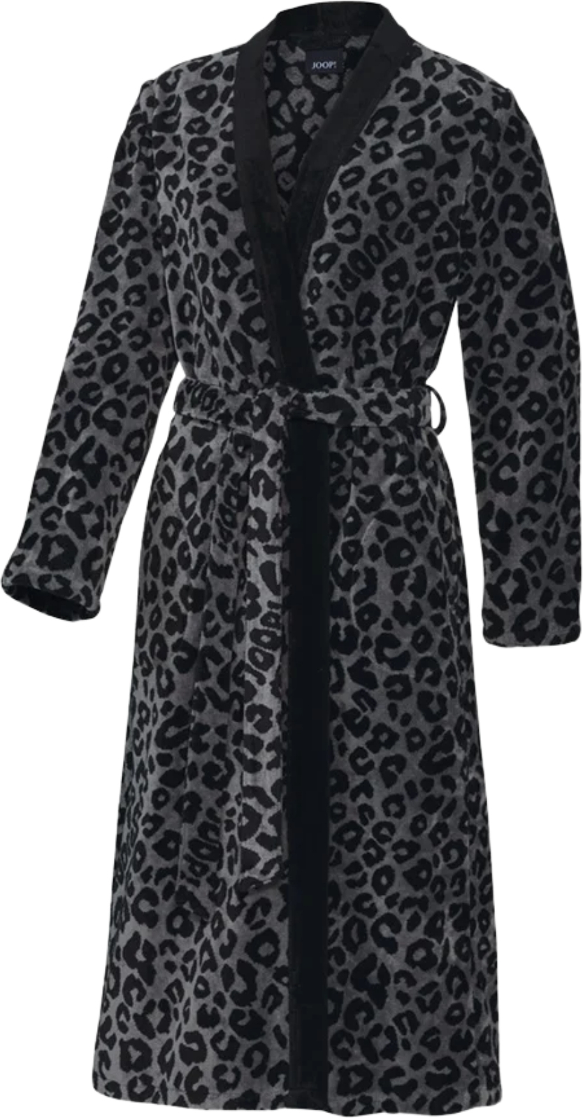 Joop Leo Damen-Kimono-Bademantel Frottier 40/42, graphit