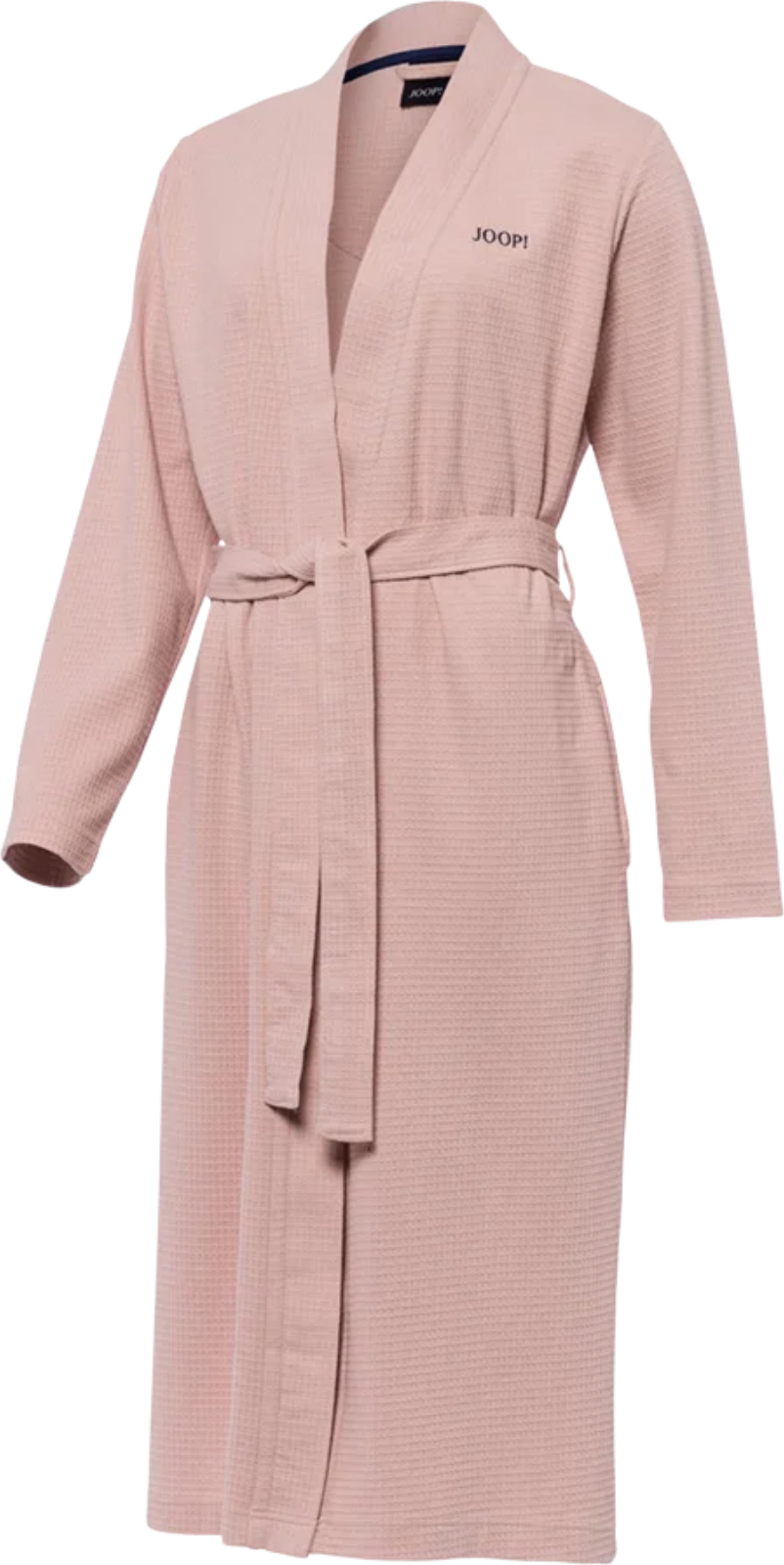 Joop Uni Piqué Damen-Bademantel Kimono, Piqué, 32/34, puder