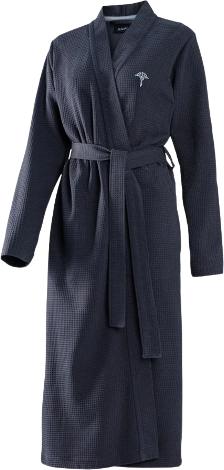 Joop Uni Piqué Damen Kimono-Bademantel Piqué 44/46, blau