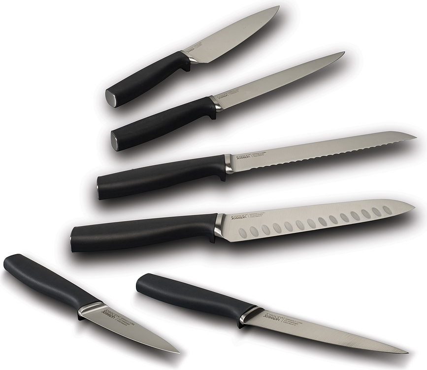 100 Collection Σετ Μαχαιριών με μπλοκ, 6 τμχ