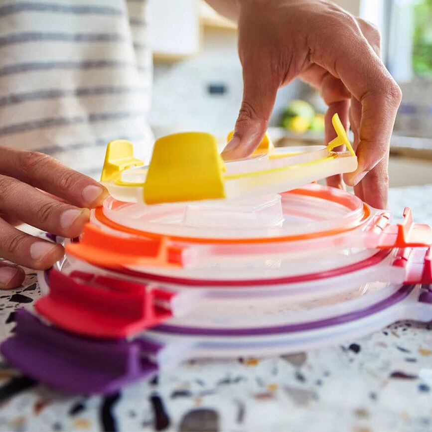 Boîtes de conservation NestLock rondes 1 l, lot de 4