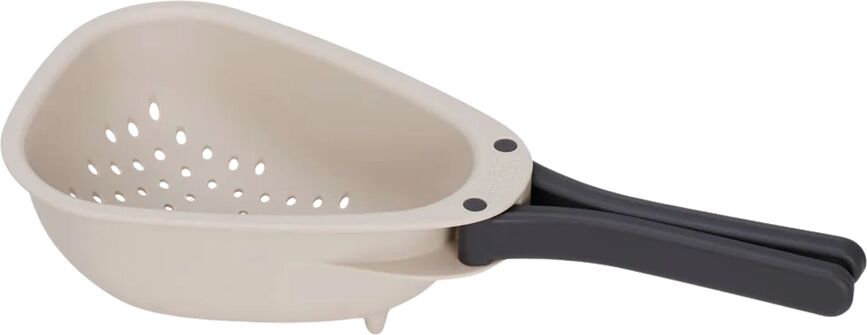 Colador con asa plegable Droplet, gris