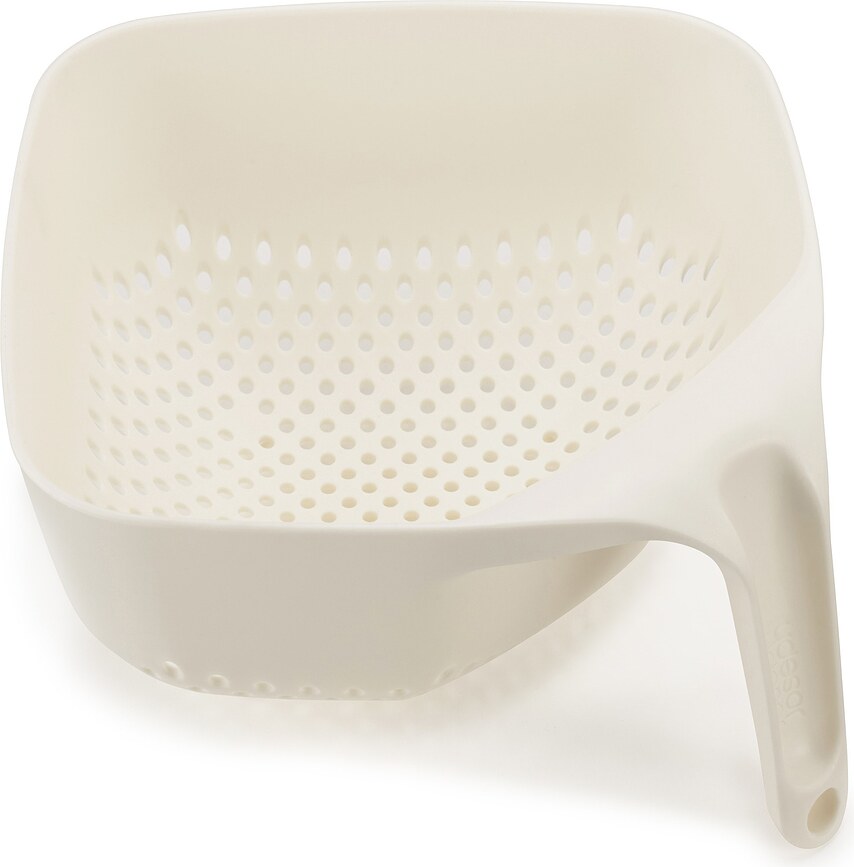 Colador cuadrado Joseph Joseph New, blanco