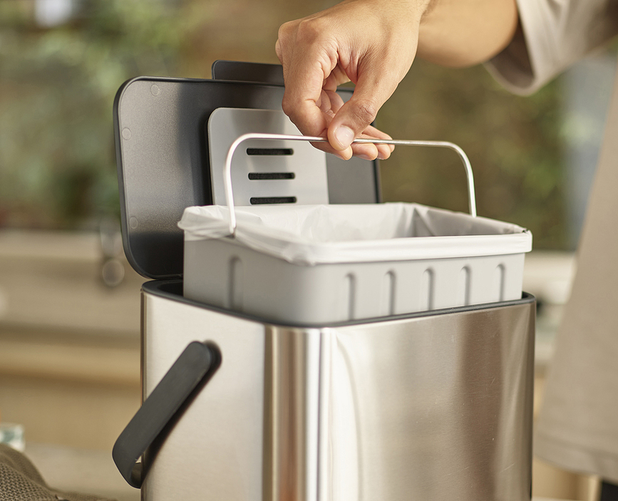 Compostador con filtro Collect, 4 L