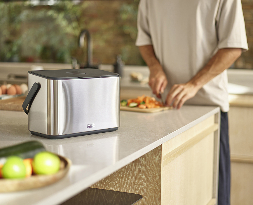 Compostador con filtro Collect, 4 L