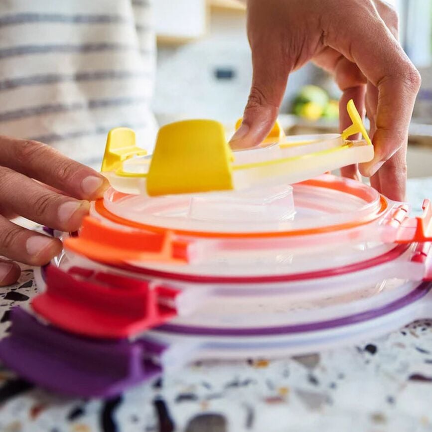 Contenedores de almacenamiento NestLock, set de 8 piezas