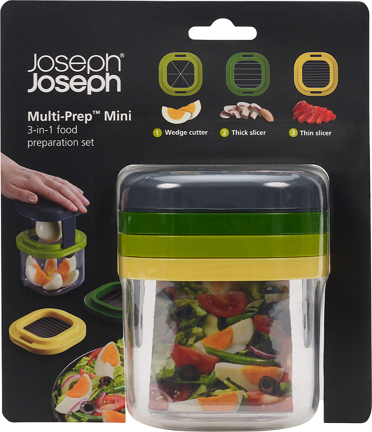 Cortadora de alimentos Multi Prep, 3 en 1