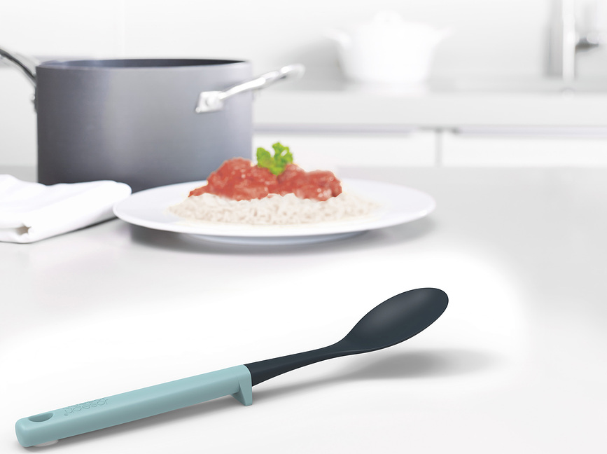 Cuchara de Cocina Duo, gris y azul