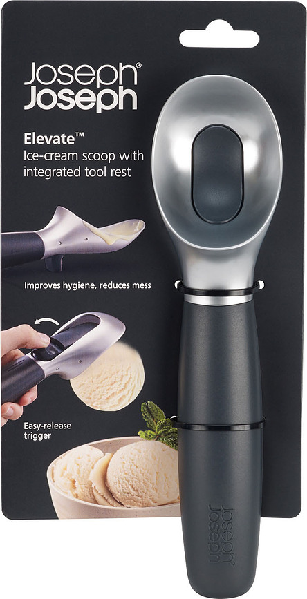 Cuchara para helado Elevate, gris