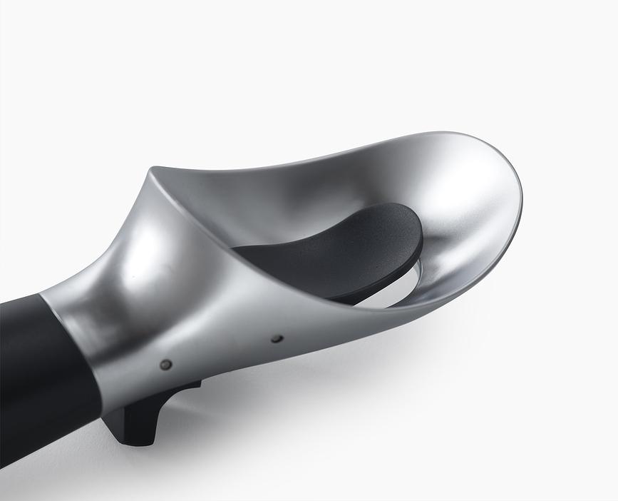 Cuchara para helado Elevate, gris