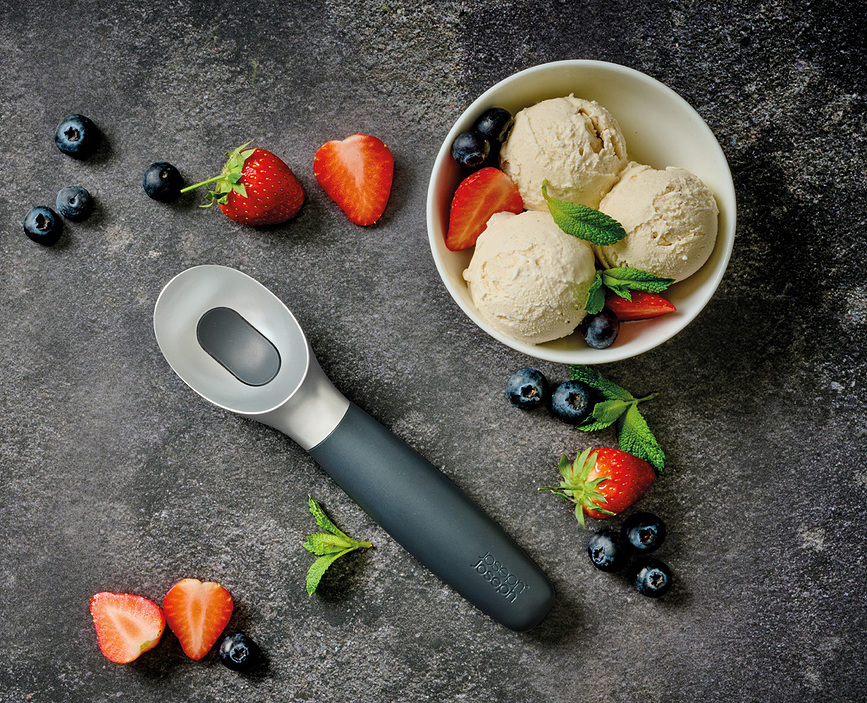 Cuchara para helado Elevate, gris