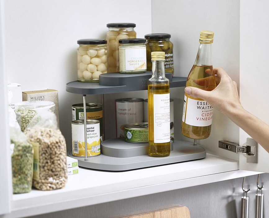 CupboardStore Οργανωτής Κουζίνας, περιστρεφόμενος, διώροφος