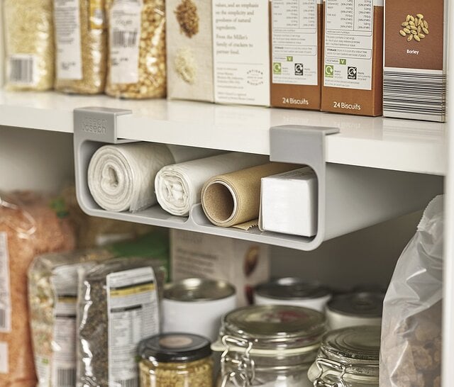 Cupboardstore Schrank-Organizer für Lebensmittelbeutel und Folien