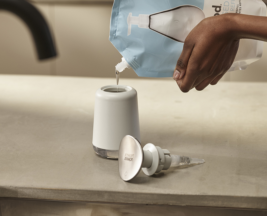 Dosificador de Jabón Presto, negro