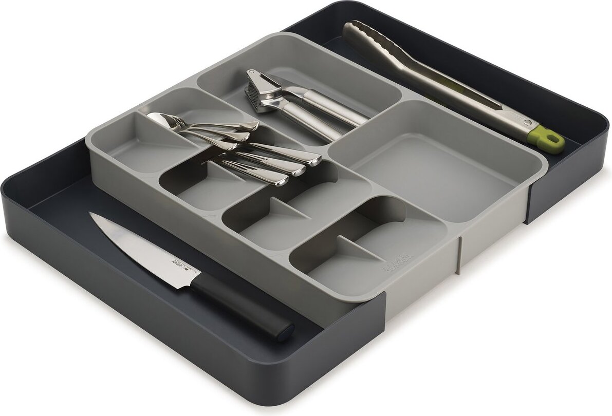 Schrank- und Schubladen-Organizer Drawerstore Schubladen-Organizer Für Besteck Ausklappbar