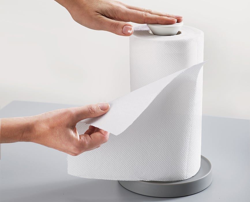 Duo Βάση για Χαρτί Κουζίνας, γκρι