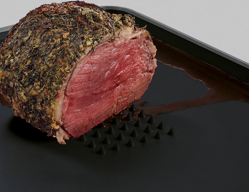 Duo Daska za rezanje 34,7 x 15 cm crna