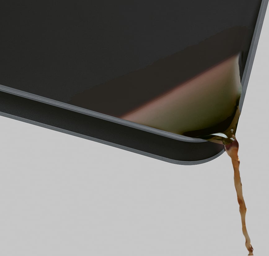 Duo Daska za rezanje 34,7 x 15 cm crna