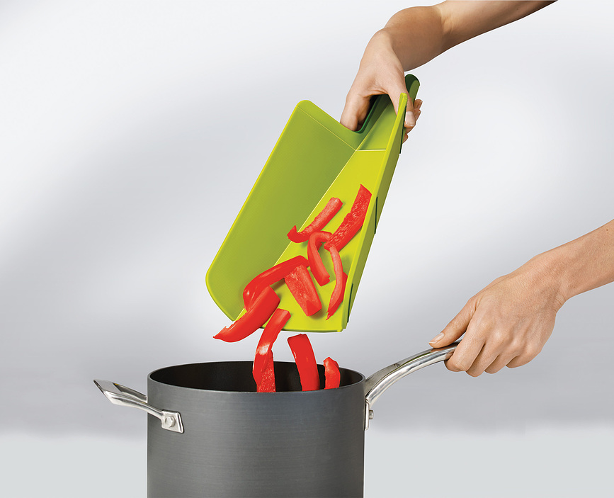 Duo Deska za rezanje, zložljiva, modra