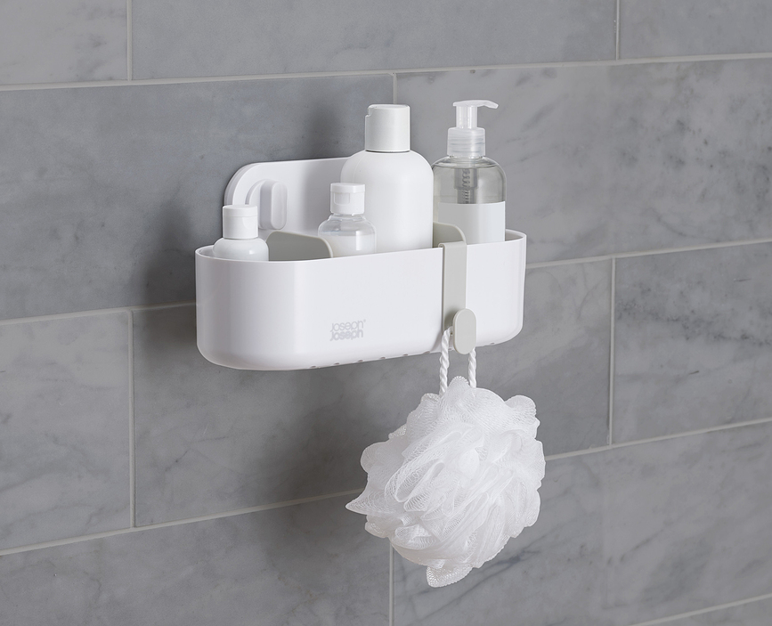 Duo Étagère de Douche, blanche