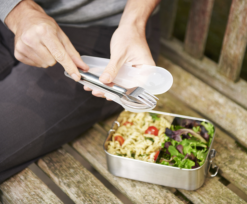 Duo Jedilni pribor z etuijem, 4-delni set