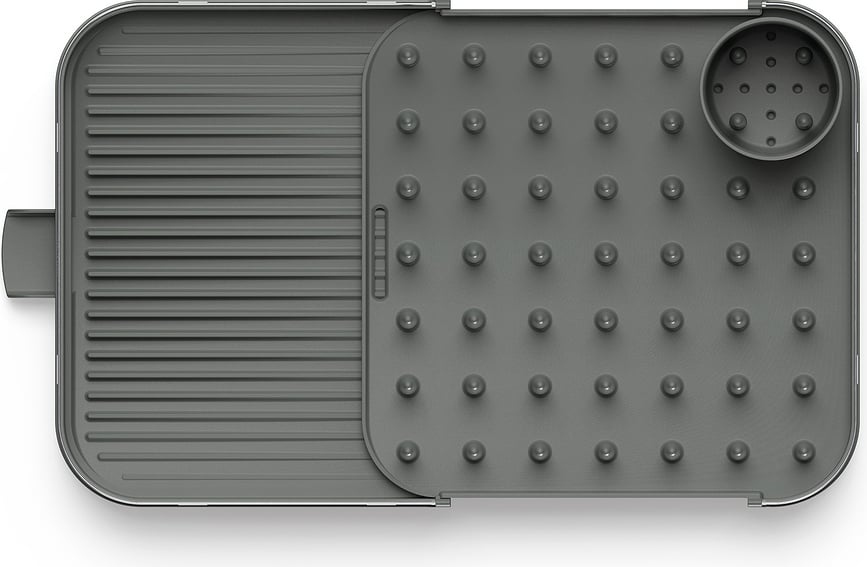 Duo Cjedilo za Posuđe podesivo crno-srebrno