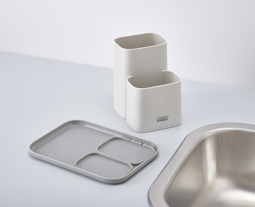 Duo Organizator kuhinjski sivi