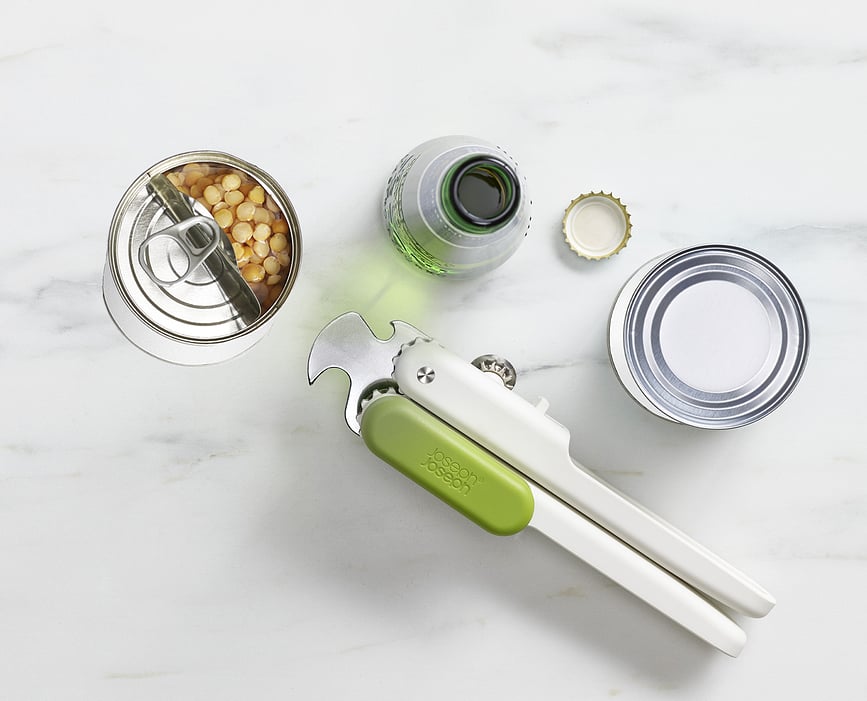Duo Otvarač za konzerve i boce bijelo-zeleni