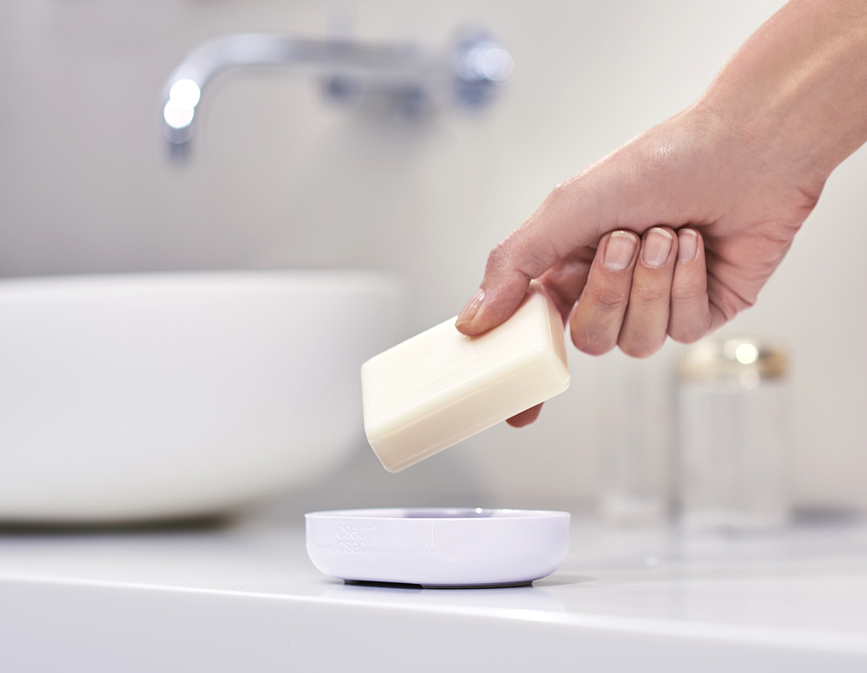 Duo Porte-Savon, blanc