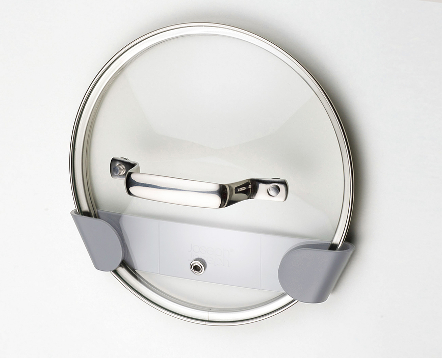 Duo Ročaji za pokrovke, sivi, 3 kosi