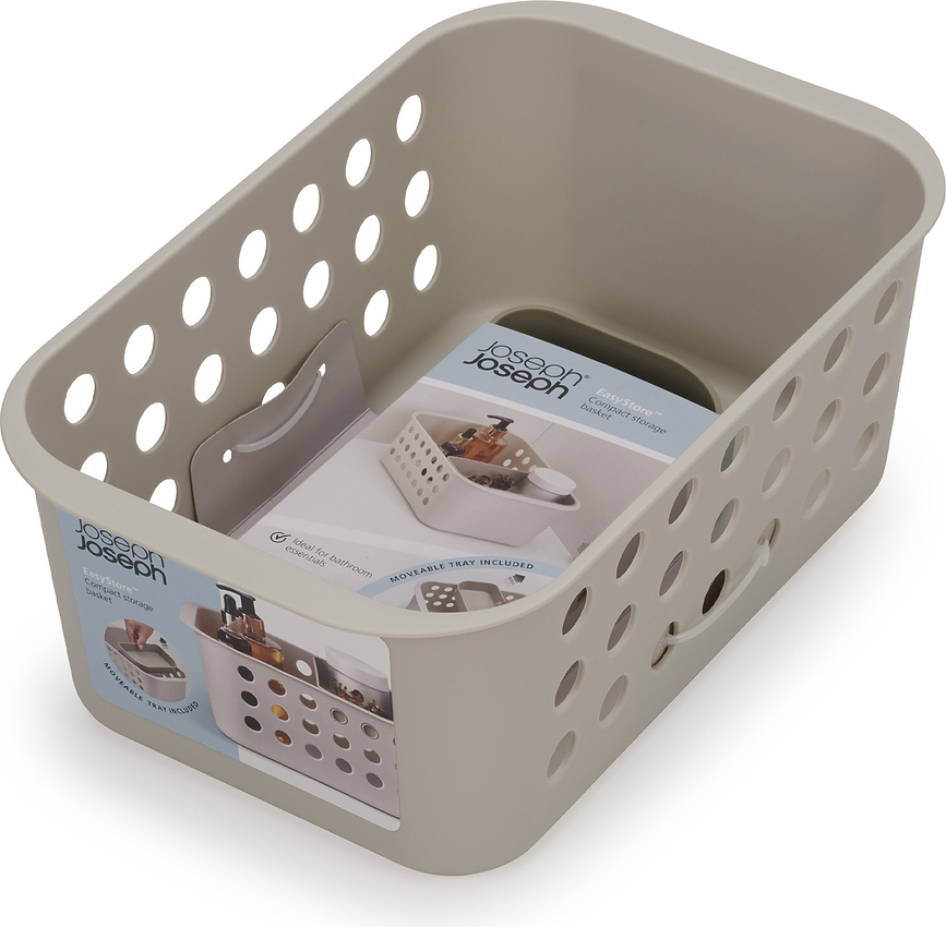 EasyStore Organisateur de Salle de Bain L, écru