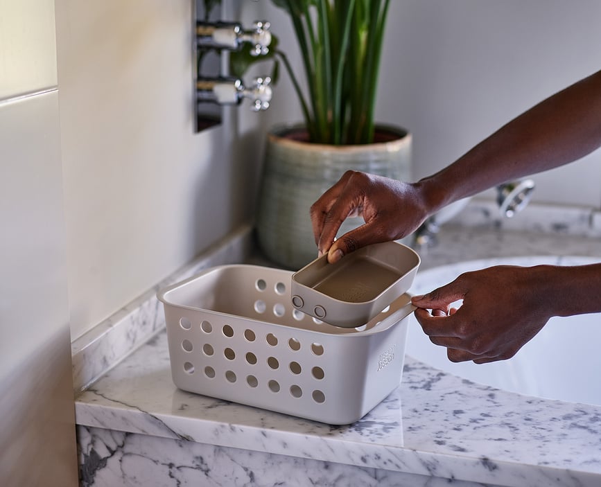 EasyStore Organizator kupaonski L ecru