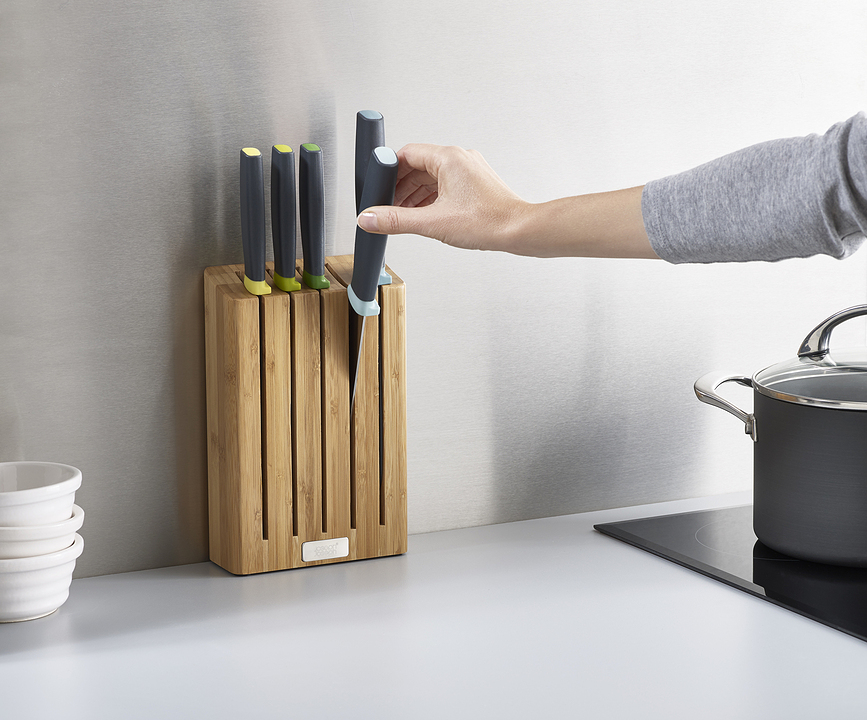 Elevate Bloc à Couteaux avec 5 couteaux