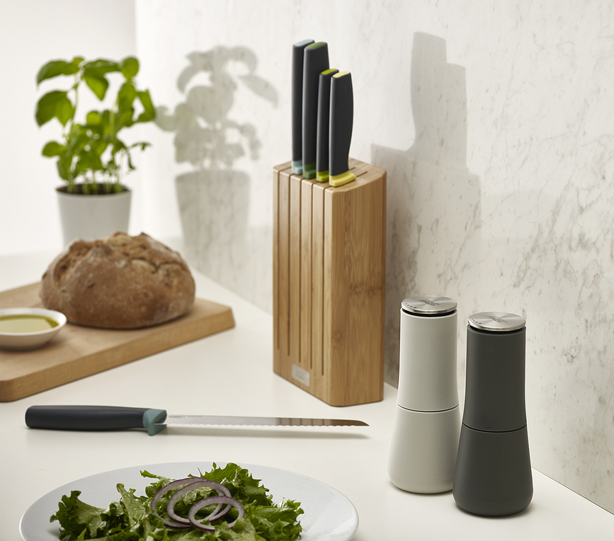 Elevate Bloc à Couteaux avec 5 couteaux