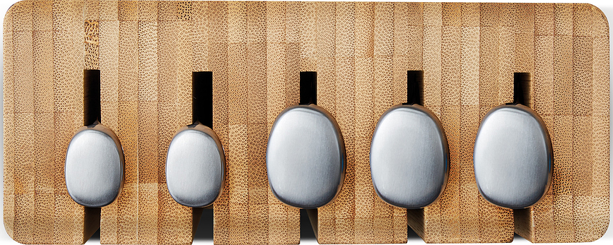 Elevate Blok s 5 noži, 6-delni set