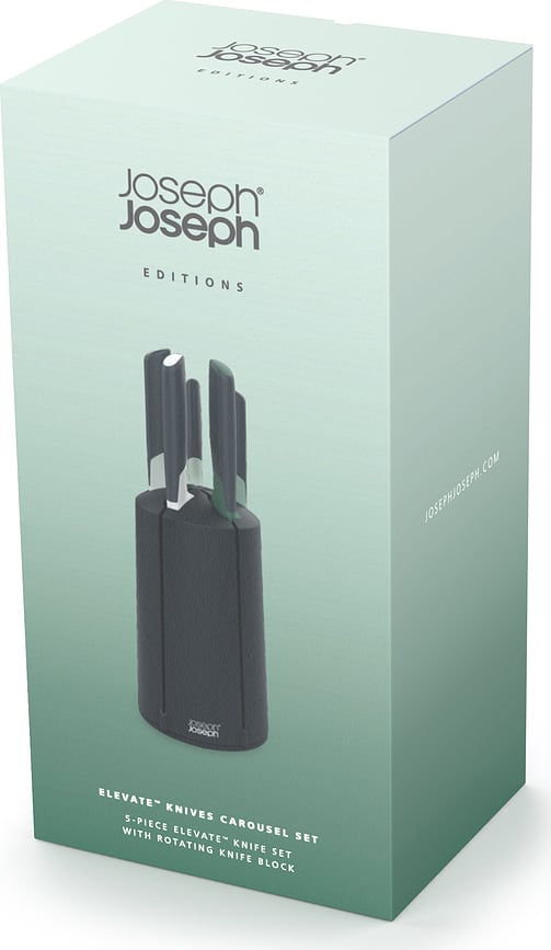 Elevate Blok za Noževe okretni s 5 noževa boja kadulje