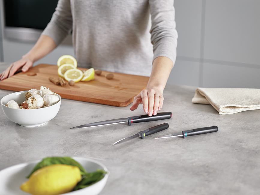 Elevate Couteaux d'office, dentelé et de chef, Set 3 pièces