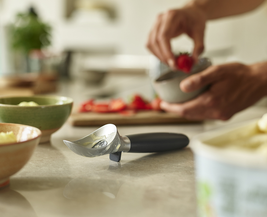 Elevate Cuillère à Glace, grise