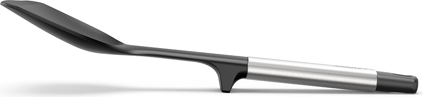 Elevate Set d'ustensiles de cuisine avec support, noir et argenté, Set 4 pièces