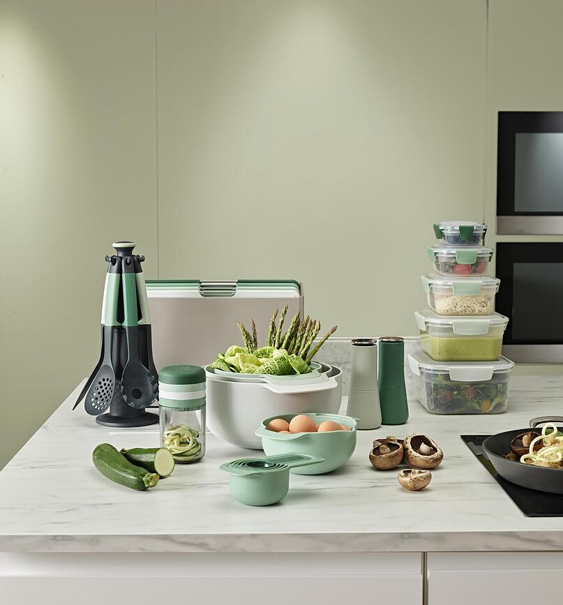 Elevate Sky Set d'Ustensiles de Cuisine avec support